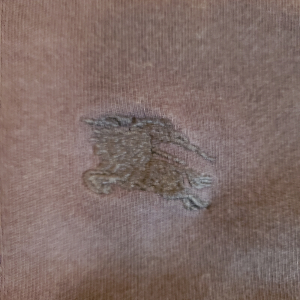 Burberry Black Pullover with Patterned Trim - image 5